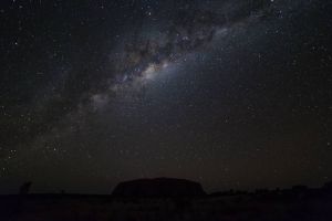 Milkyway Over Uluru